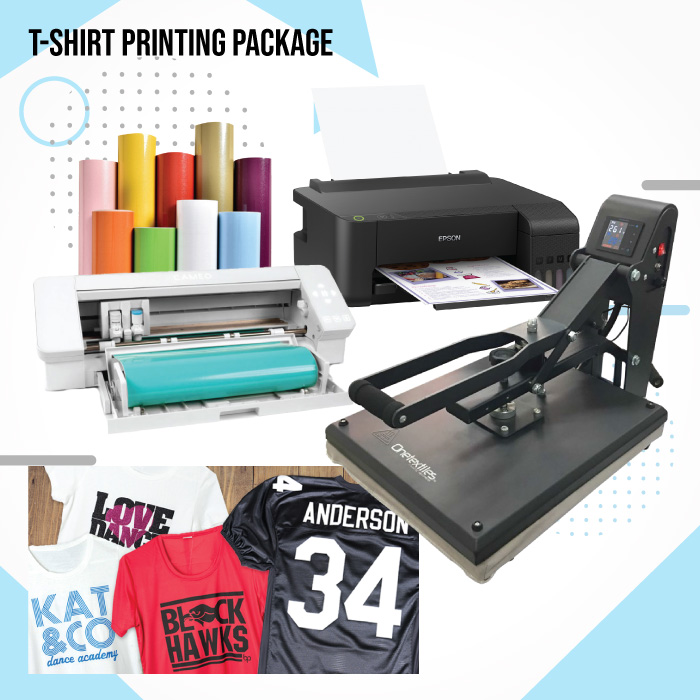 tshirt printing package